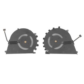 Cooling Fan for HP ZBook Studio G3 G4 15 Inch 4 Pin Aluminum Alloy ABS Laptop Replacement Cooling Fan CPU and GPU