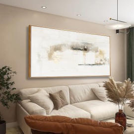 Abstract Wall Art Decor Modern Wall Canvas Decorations Framed Maximalist Home Decor Wall Art Prints Multicolor Minimalist Graffiti Large Artwork for Living Room Wall Bedroom Kitchen Office Decor 30"×60"