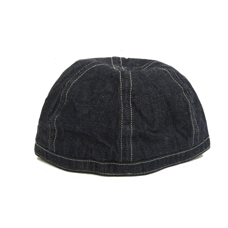 Buz-Ricksons BR02308 Men's Work Cap Army Denim Cap, navy