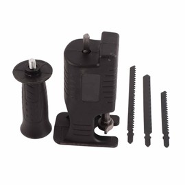 Electric Drill to Reciprocating Saw Adaptor + 3 Saw Blades