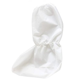 SCGEHA Long Disposable Shoe Cover, Non-woven Fabric, Boot Type, One Size Fits Most, Set of 10 Pairs