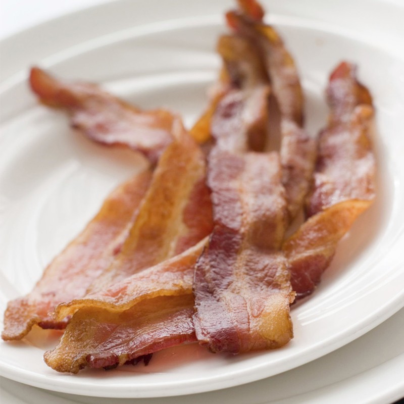 Microwave 2-Sided Round Bacon and Meat Grill