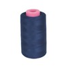 LA Linen 100% Polyester Cone Serger Thread, Navy A602