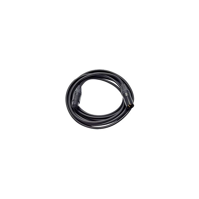 Canare EC05B (XX) Black Microphone Cable, 16.4 ft (5 m)