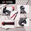 LEONTOOL Parrot Beak Nippers 7.5 Inch Glass Mosaic Trimmer Tile