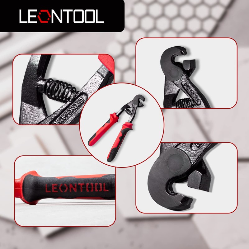 LEONTOOL Parrot Beak Nippers 7.5 Inch Glass Mosaic Trimmer Tile