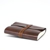 Tivoli Large Recycled Leather Journal / Notebook, Handmade Classic Italian