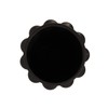 Creative Co-Op Modern Stoneware Raised Dot Umbrella Holder, Black Vase