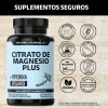 Citrato Magnesio Plus Piperina 455mg Elemental Capsulas Marino Magnesium Citrate