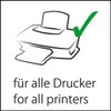 Made in Germany 25 Sheets Coloured Paper Mix Basic Light