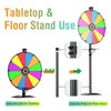 EBLIKI 24" Prize Wheel - Dual Use Tabletop or Height