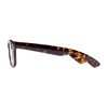 Retro Square Reading Glasses in Dark Tortoise by Readers.com |
