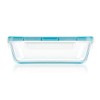 Snapware Snapware 6cup total solution rectangle food storage container glass,