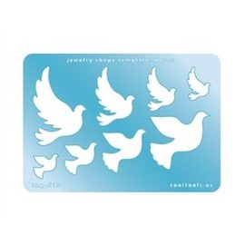 Cool Tools - Jewelry Shape Template - Doves 2