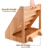 Old Canal Montessori Bookshelf for Toddlers with Handle & Anti-Tilting