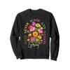 Hate Never Made Any Nation Great Floral Political Statement Sweatshirt