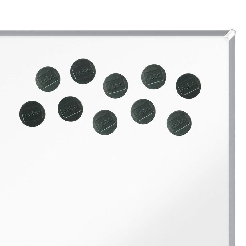 Nobo Magnetic Whiteboard Magnets, 38 mm, Pack of 10, 1915312,