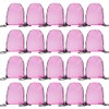 CODOBON Drawstring Backpack Bulk Draw String Bags Cinch Polyester Bag