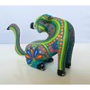 ALKIMIA INC Mexican Alebrije Seated Coyote Wood Carving Handcrafted Sculpture