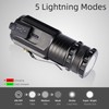 Bonashi Magnetic Flashlight Rechargeable 1000 Lumens Portable Mini Pocket Flashlight