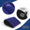 LuxoCare Inflatable Wedge Pillow, Lumbar Support Pillow, Neck Pillow, Leg