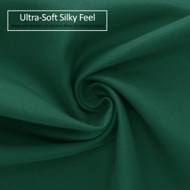 Ropa De Cama Hunter Green 100% EGYPTIAN COTTON 1000 THREAD COUNT PAIR OF OXFORD PILLOWCASES CONTINENTAL SQUARE SIZE 65CM x 65 CM