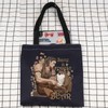 JTOUK Save a Forest Ride a Bear Tote Bag Halsin