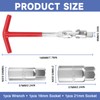 Spark Plug Wrench, Spark Plug Socket Set with 5/8" (6mm)