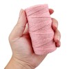 Pink String,100M/328 Feet Cotton String Bakers Twine,2MM Cotton Cord,Heavy Duty