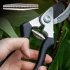 8Pcs Multifunctional Garden Shears Spring High Elastic Practical Steel Volute