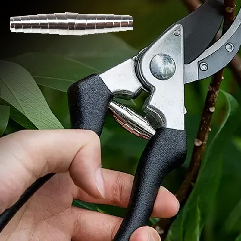 8Pcs Multifunctional Garden Shears Spring High Elastic Practical Steel Volute