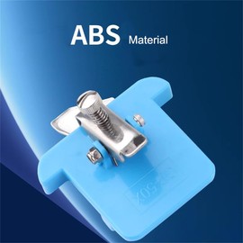 Magnetic Seam Guide for Sewing Machine with Clip 2024 New Polygonal Hemmer Guide Magnetic Positioning Tool with Scale Professional Sewing Supplies and Accessories (Blue)