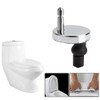 2-Pack Toilet Seat Screw Set 304 Stainless Steel Toilet Seat