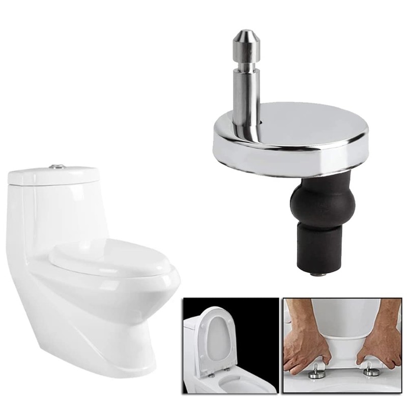 2-Pack Toilet Seat Screw Set 304 Stainless Steel Toilet Seat