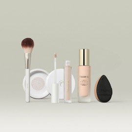 Tropic Skincare The Radiant Complexion Kit, Shade 7 (Medium-deep with golden undertones) / Refill (save £34.80)