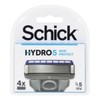 Chic Hydro5 Skin Protect Razor Blades 4 Pack / 쉬크 하이드로5 스킨프로텍트 면도날 4입