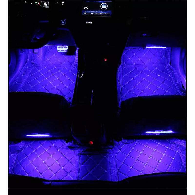 G4 AUTO LED Interior Light Kit 8 Color RGB Footwell
