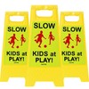 Juztec Children at Play Safety Signs - Street Kids Playing