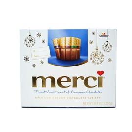 Merci, Holiday Milk Chocolate, 8.8 Ounce
