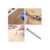 7mm x 60mm Silver Hex Socket Flat Head Confirmat Screws
