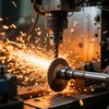 Laexepelle 5/8"-11 Angle Grinder Extension Shaft Connecting Rod with Grinder