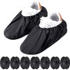 Xrten 8 Pairs Non Slip Reusable Waterproof Shoe Cover for