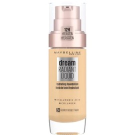 Maybelline Dream Satin Liquid Tono 21 Nude Base De Maquillaje Con Serum Hidratante Pieles Claras - 30Ml