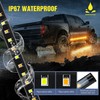 Nilight Truck Running Board Lights 2PCS 60 Inch LED Side