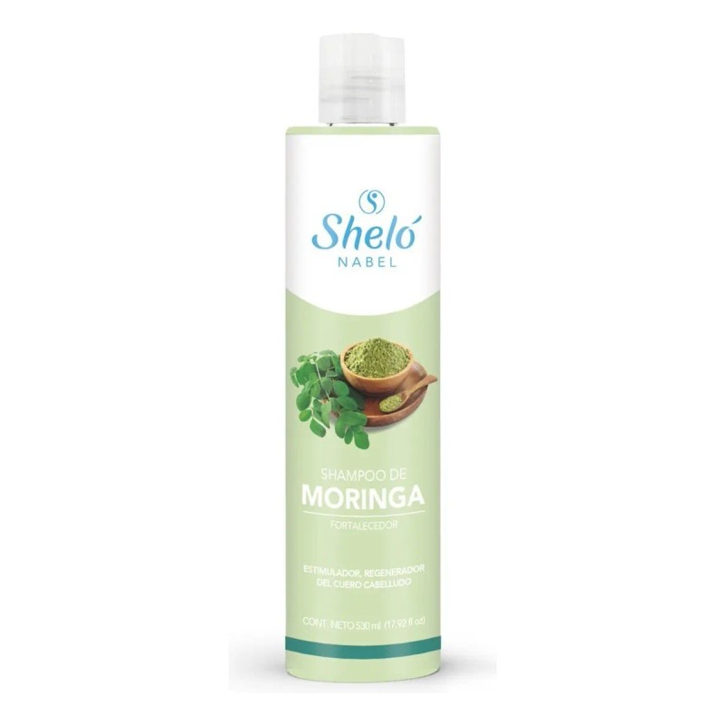 Shampoo Moringa Protector Hidrata Repara Sheló Nabel 530ml