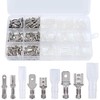 MMOBIEL 315pcs 2.8mm 4.8mm 6.3mm Male and Female Brush Connectors