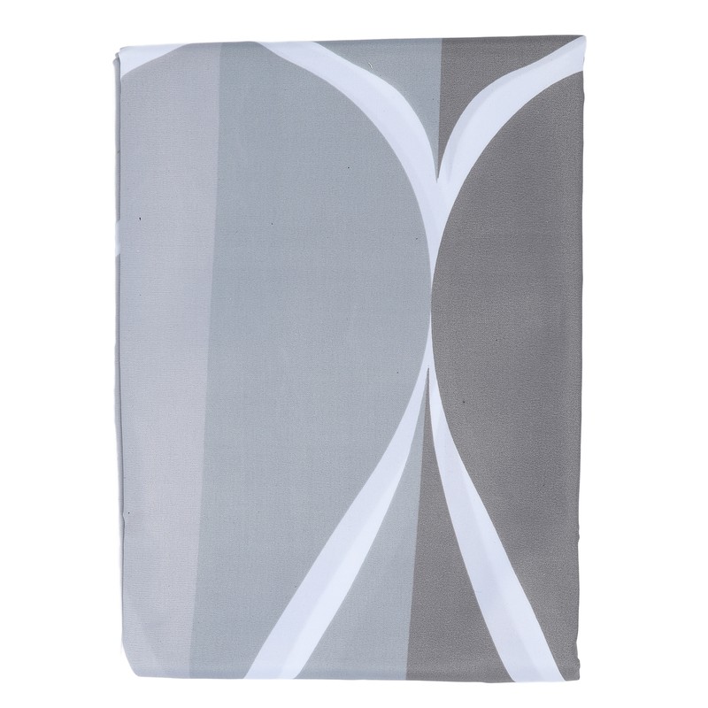 Waterproof Fabric Shower Curtain Liner Rust Resistant Grommets Machine Washable