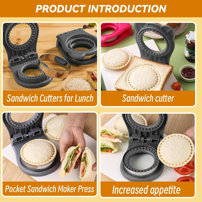 Sandwich Cutters, Sandwich Cutter Sealer, Bread Cookie Cutters, Cookie Cutters,