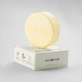 Vegan Nature Mildly Acidic Shampoo Bar Citrus Scent Natural Solid Shampoo Soap Zero Waste Shampoo Bar Citrus Scent