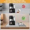 Wesketch Silicone Coffee Maker Mat, 24''x16'' Coffee Maker Mat with